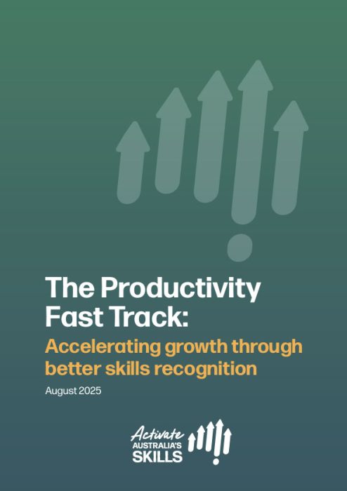Productivity Fast Track August 2025 report cover